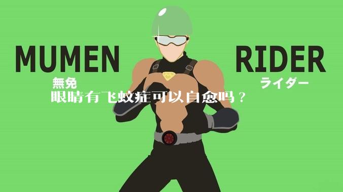 眼睛有飞蚊症可以自愈吗?